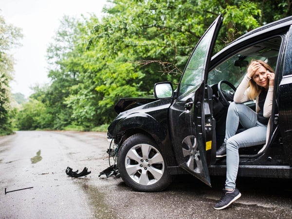 Many accidents happen on rural roads