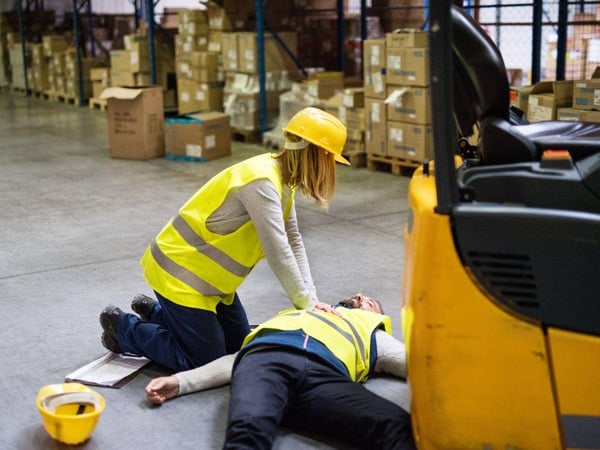 There are several causes of forklift accidents